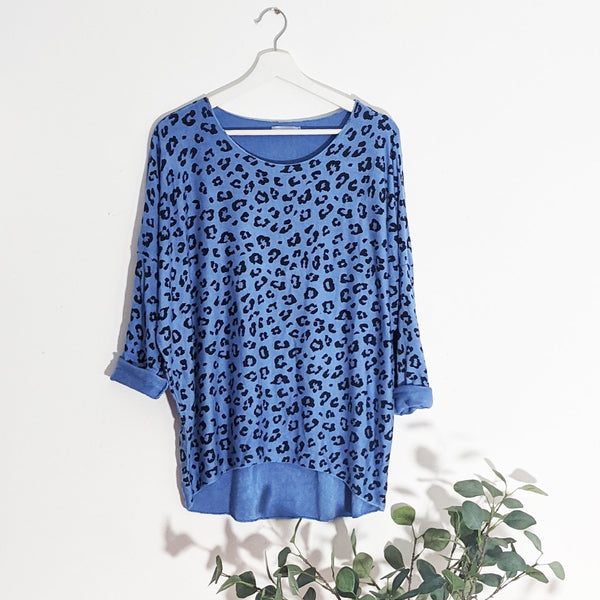 Casual leopard print top